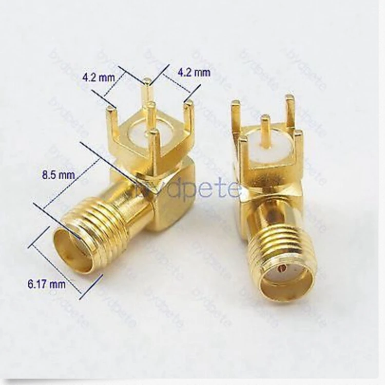 10pcs/lot SMA female jack right angle Panel Mount PCB Solder Square RF Connector Adapter
10pcs/lot SMA female jack right angle Panel Mount PCB Solder Square RF Connector Adapter
