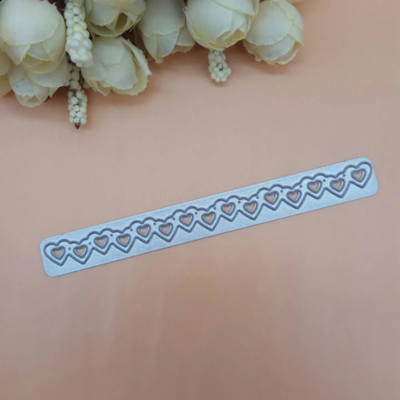 Love Heart border Edge line Lace Decor Card Metal Cutting Dies Punch Knife Stencil DIY Scrapbook Paper Photo Craft Template Dies
Love Heart border Edge line Lace Decor Card Metal Cutting Dies Punch Knife Stencil DIY Scrapbook Paper Photo Craft Template Dies