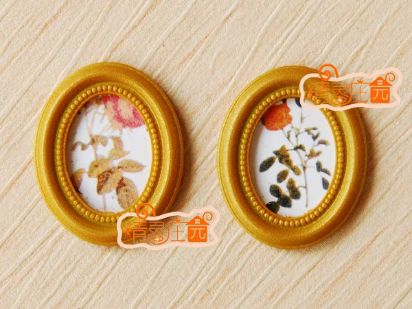 Mini dollhouse Mini-furniture accessories gold frame decorative painting rose 2 retro
Mini dollhouse Mini-furniture accessories gold frame decorative painting rose 2 retro