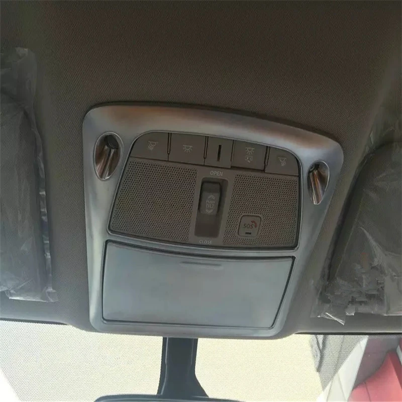 WELKINRY car auto cover styling for Nissan X-TRAIL T32 2013 2014 2015 2016 2017 ABS chrome front roof reading lamp light trim
WELKINRY car auto cover styling for Nissan X-TRAIL T32 2013 2014 2015 2016 2017 ABS chrome front roof reading lamp light trim