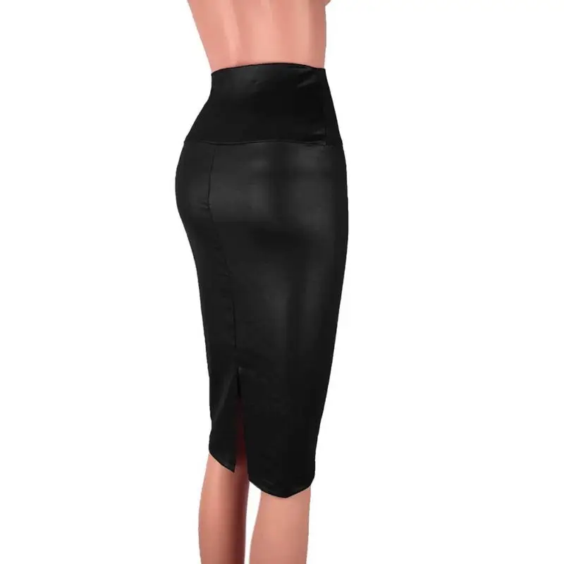 Sexy Women PU Leather Midi Skirt 2019 Autumn Winter Ladies Pencil Skirt High Waist Plus Size 3XL Office Wrap Bodycon Skirt X3
Sexy Women PU Leather Midi Skirt 2019 Autumn Winter Ladies Pencil Skirt High Waist Plus Size 3XL Office Wrap Bodycon Skirt X3