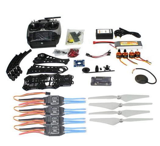 DIY RC Drone Quadrocopter Full Kit X4M380L Frame Kit APM 2.8 GPS AT9 TX F14893-M
DIY RC Drone Quadrocopter Full Kit X4M380L Frame Kit APM 2.8 GPS AT9 TX F14893-M