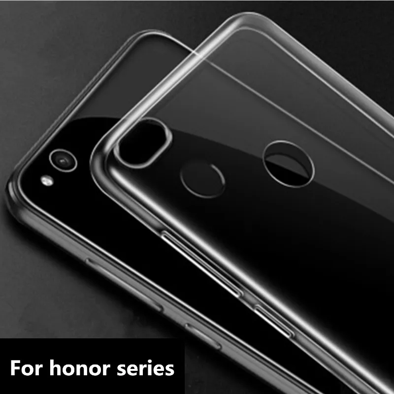Mpcqc для Huawei Honor 6C Pro 6a 6c 6x7x8 8 Lite 9 5C Ясно Мягкий чехол телефона V10 Чехол мешок стекла |