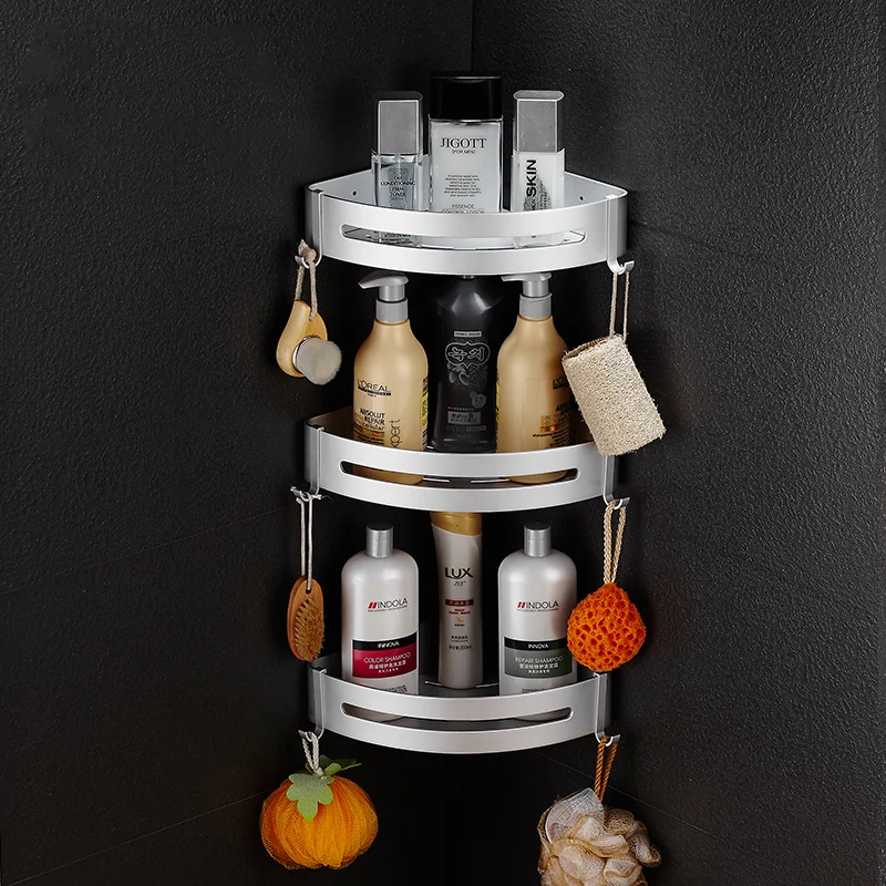 Bathroom Shelves Metal Chrome Shower Corner Shelf Towel Hooks Shampoo Cosmetic Rack Wall Mount Bathroom Holder Bath Basket 9240
Bathroom Shelves Metal Chrome Shower Corner Shelf Towel Hooks Shampoo Cosmetic Rack Wall Mount Bathroom Holder Bath Basket 9240
