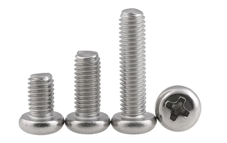 Pan Head Phillips 304 Stainless Steel Machine Screws High Gb818 M2.5 Lot (50 Pieces/lot) 100pcs Cross Recessed
Pan Head Phillips 304 Stainless Steel Machine Screws High Gb818 M2.5 Lot (50 Pieces/lot) 100pcs Cross Recessed