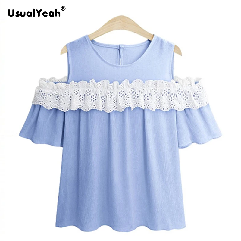 Plus Size Vacation Boho Bohemian Cold Shoulder Short Sleeve Lace Patch Blouse Summer Women Weekend Casual Shirt Top 4XL 5XL
Plus Size Vacation Boho Bohemian Cold Shoulder Short Sleeve Lace Patch Blouse Summer Women Weekend Casual Shirt Top 4XL 5XL