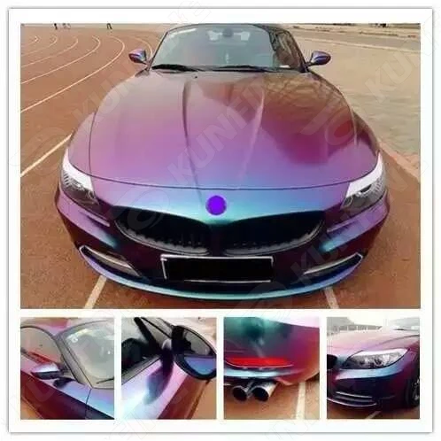 Автомобильный Стайлинг пленка Хамелеона виниловая наклейка на тело