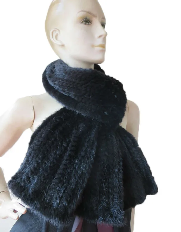 Winter Fur Scarf Fishtail Women 100% Import Mink Fur Wraps Neckerchief 180*20CM Black Brown
Winter Fur Scarf Fishtail Women 100% Import Mink Fur Wraps Neckerchief 180*20CM Black Brown