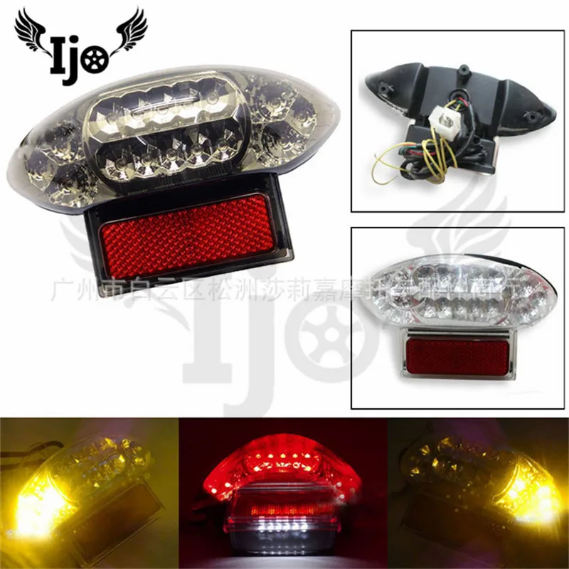Motorcycle refitted 12v led tail light + turn signal lamp suitable for Suzuki falcon GSR - 1300 r99 - 07 motorcycle accessories
Motorcycle refitted 12v led tail light + turn signal lamp suitable for Suzuki falcon GSR - 1300 r99 - 07 motorcycle accessories