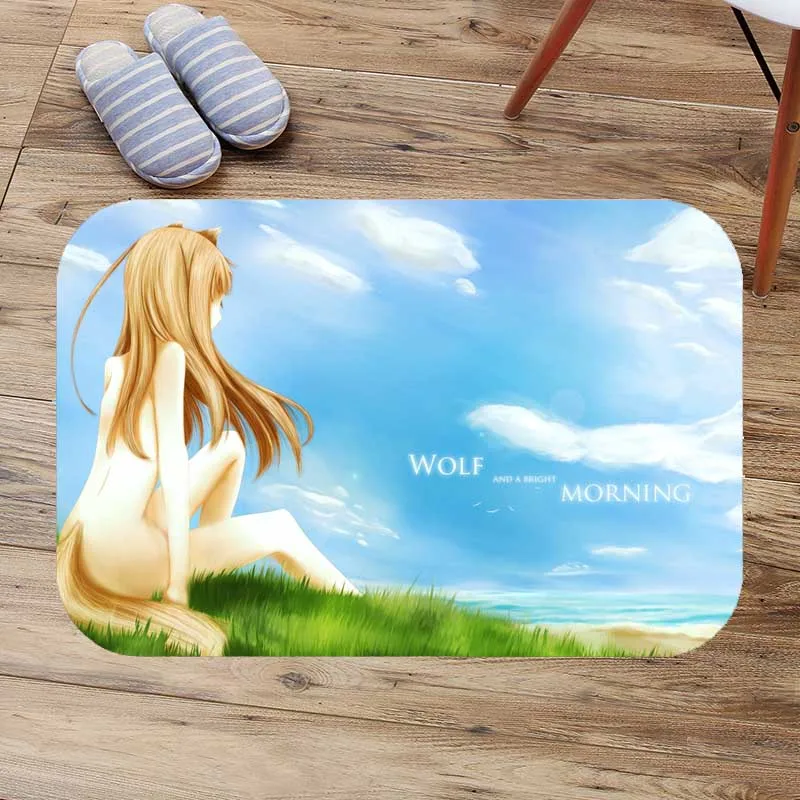 Коврики для ванной spice and Wolf Противоскользящий коврик из замши моющийся туалета