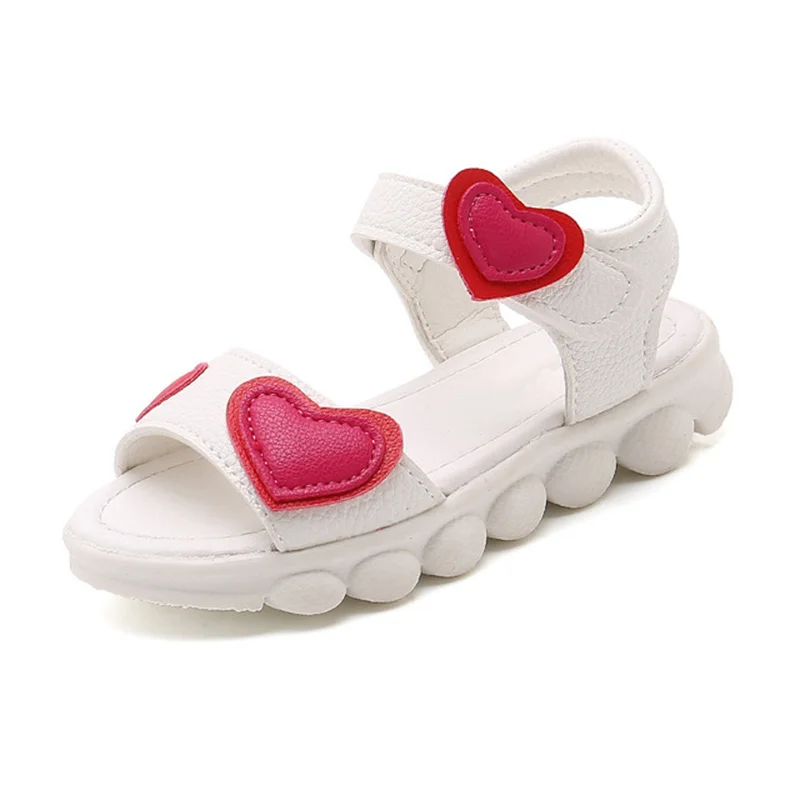 Summer Sandals Girl White Children's Shoes PU Leather Flower Princess Shoes Beach Sandals
Summer Sandals Girl White Children's Shoes PU Leather Flower Princess Shoes Beach Sandals