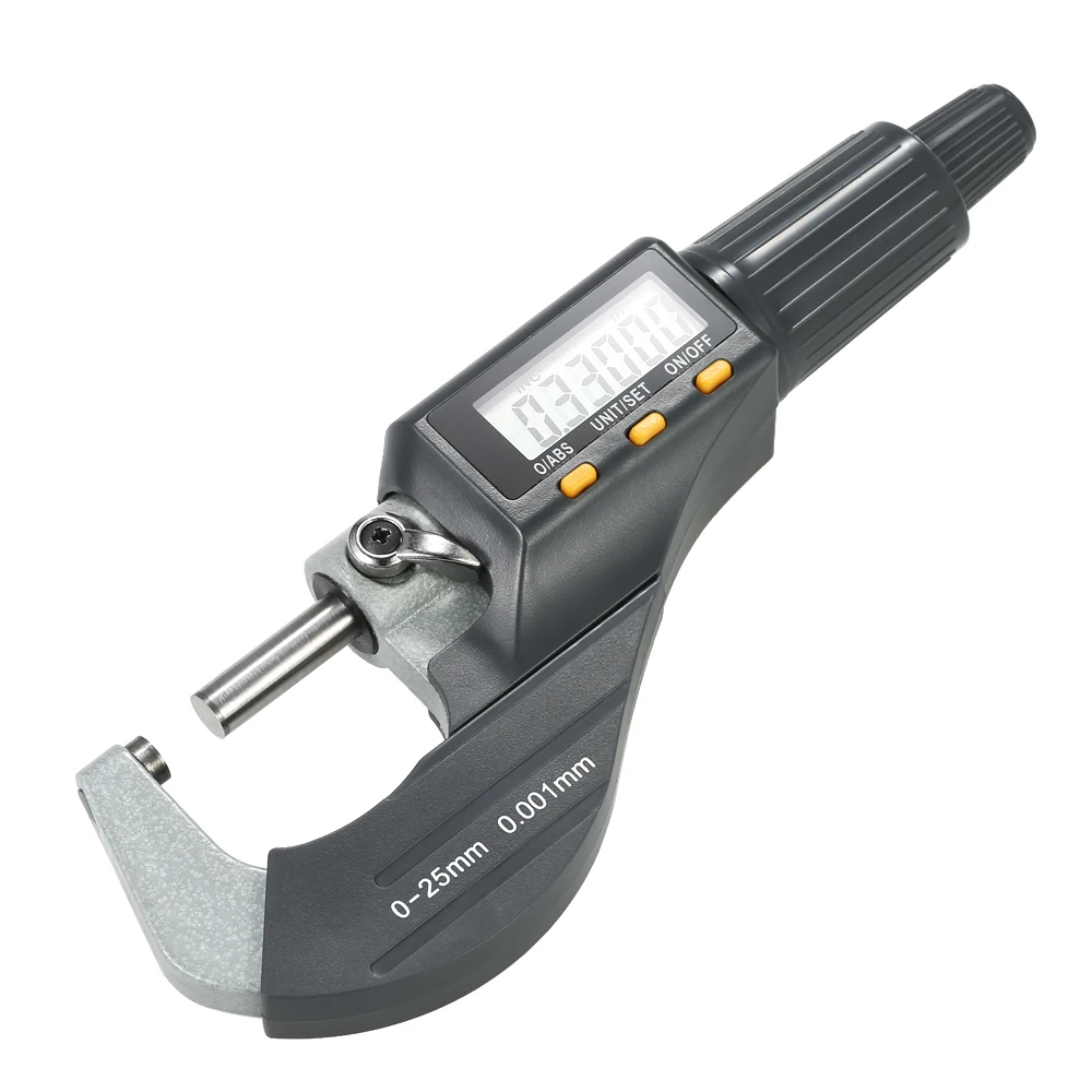 Professional 0-25mm Electronic Digital Outside Micrometer 0.001mm High Precision Depth Micrometer Micro Caliper 
Professional 0-25mm Electronic Digital Outside Micrometer 0.001mm High Precision Depth Micrometer Micro Caliper