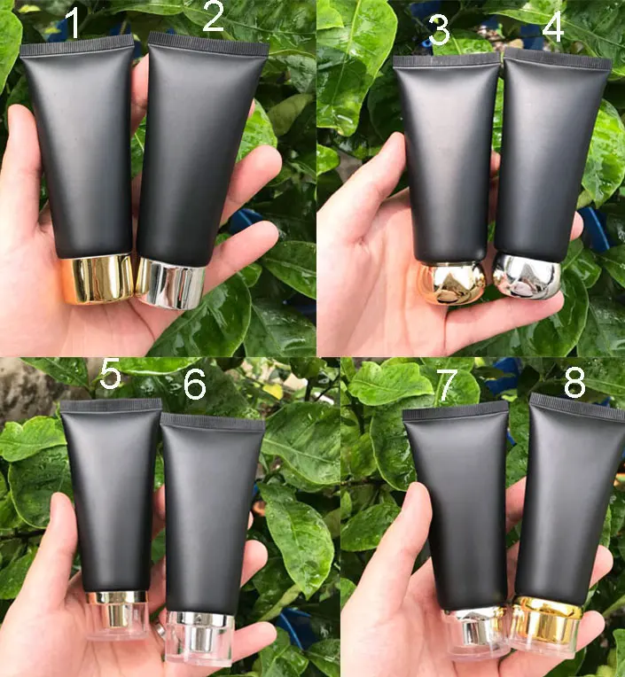 300pcs 50ml-60ml 50g 60g Black Frosted Plastic Soft Tubes Empty Cosmetic Cream Emulsion Lotion Packaging Containers
300pcs 50ml-60ml 50g 60g Black Frosted Plastic Soft Tubes Empty Cosmetic Cream Emulsion Lotion Packaging Containers