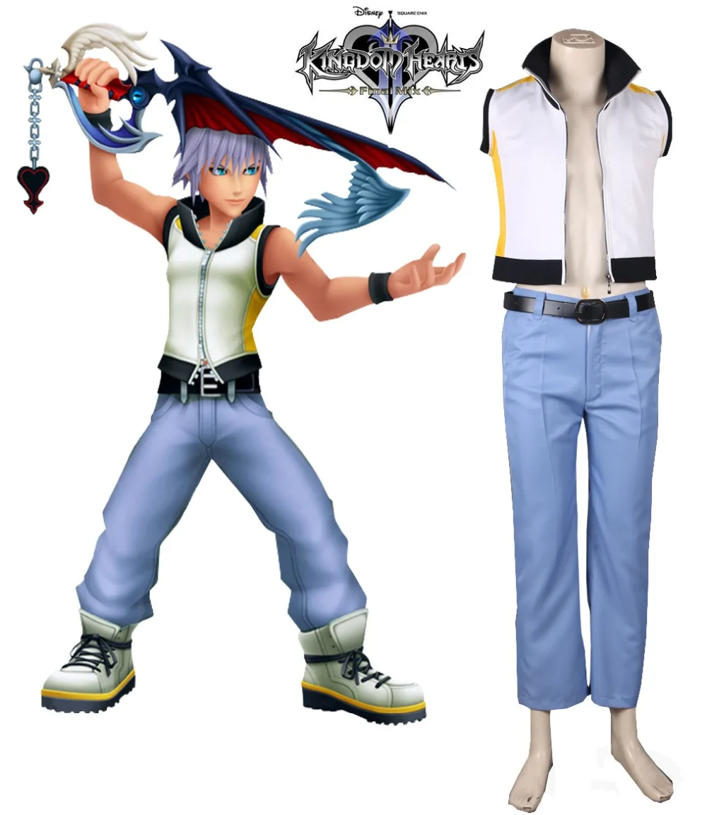 Мультяшное Королевство Сердца игра Аниме Cos Riku Униформа Хэллоуин женщина мужчина Косплей Костюм
Мультяшное Королевство Сердца игра Аниме Cos Riku Униформа Хэллоуин женщина мужчина Косплей Костюм