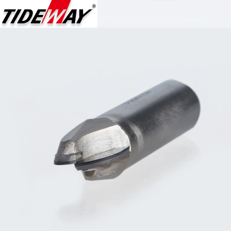 Tideway 1 шт. Алмазная круглая кожуха фреза PCD CVD Концевая инструменты для резки
