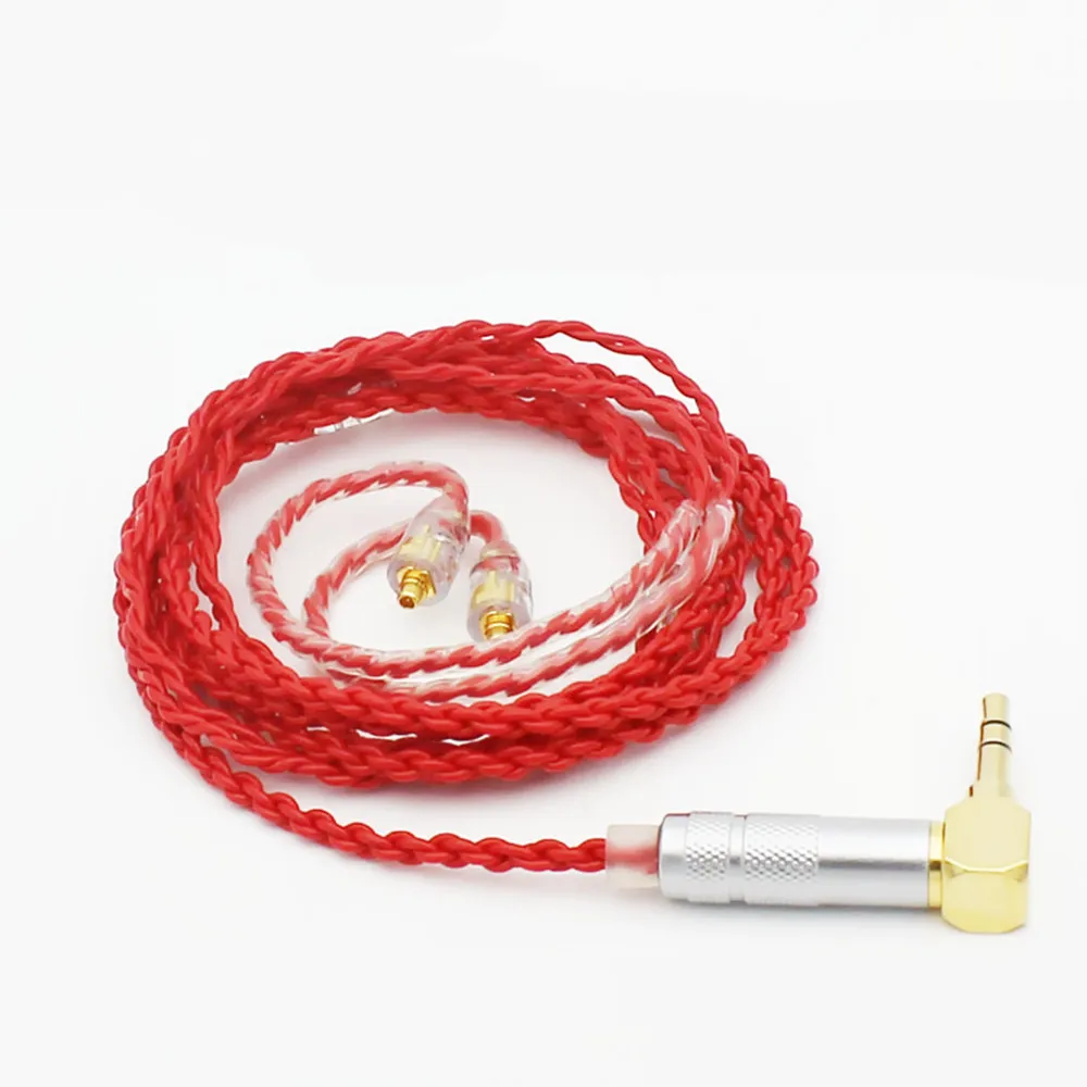 100% Newest FENGRU DIY 1.2M Single crystal copper 3.5mm Plug MMCX cable Upgrade cable For Shure pin series (535/215 etc.)
100% Newest FENGRU DIY 1.2M Single crystal copper 3.5mm Plug MMCX cable Upgrade cable For Shure pin series (535/215 etc.)