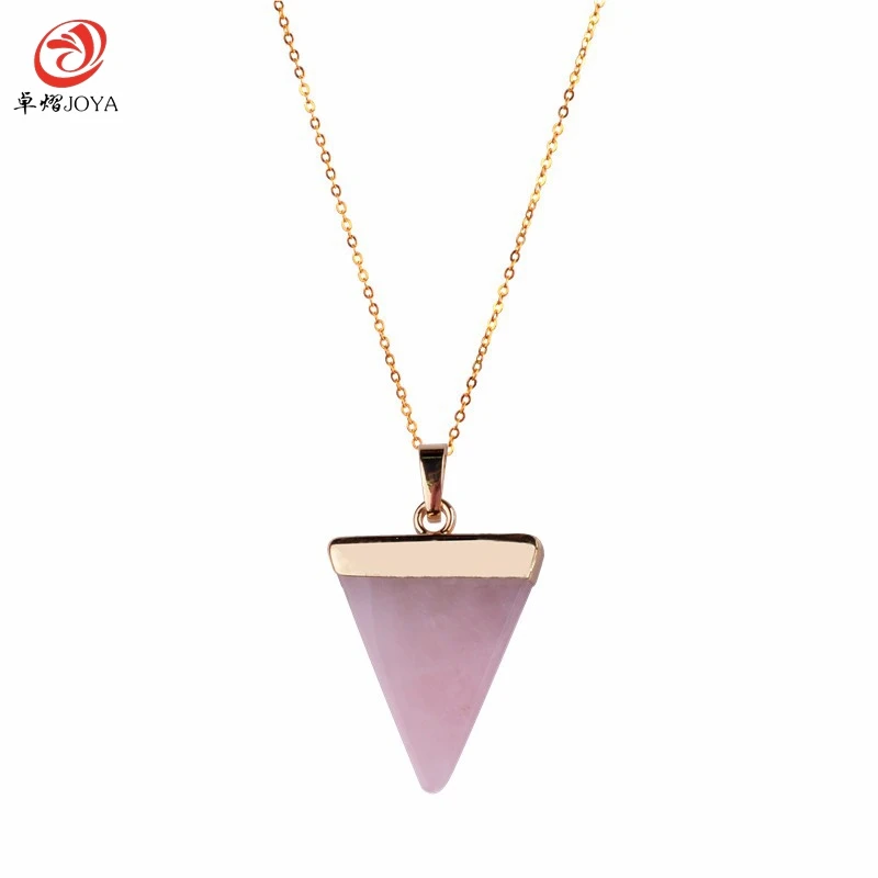 HOT Nature Stone Necklace Triangle Crystal Necklaces Gems Stones Pendant For Women And Men Can be worn all year round LOVE Lol
HOT Nature Stone Necklace Triangle Crystal Necklaces Gems Stones Pendant For Women And Men Can be worn all year round LOVE Lol