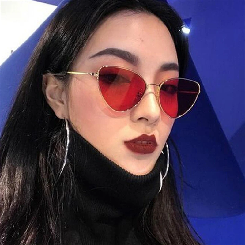 Trendy Tinted Color Vintage Shaped Sun glasses Famle Drop Shaped Ocean Cat Eye Sunglasses Women Brand Designer Oculos de sol
Trendy Tinted Color Vintage Shaped Sun glasses Famle Drop Shaped Ocean Cat Eye Sunglasses Women Brand Designer Oculos de sol