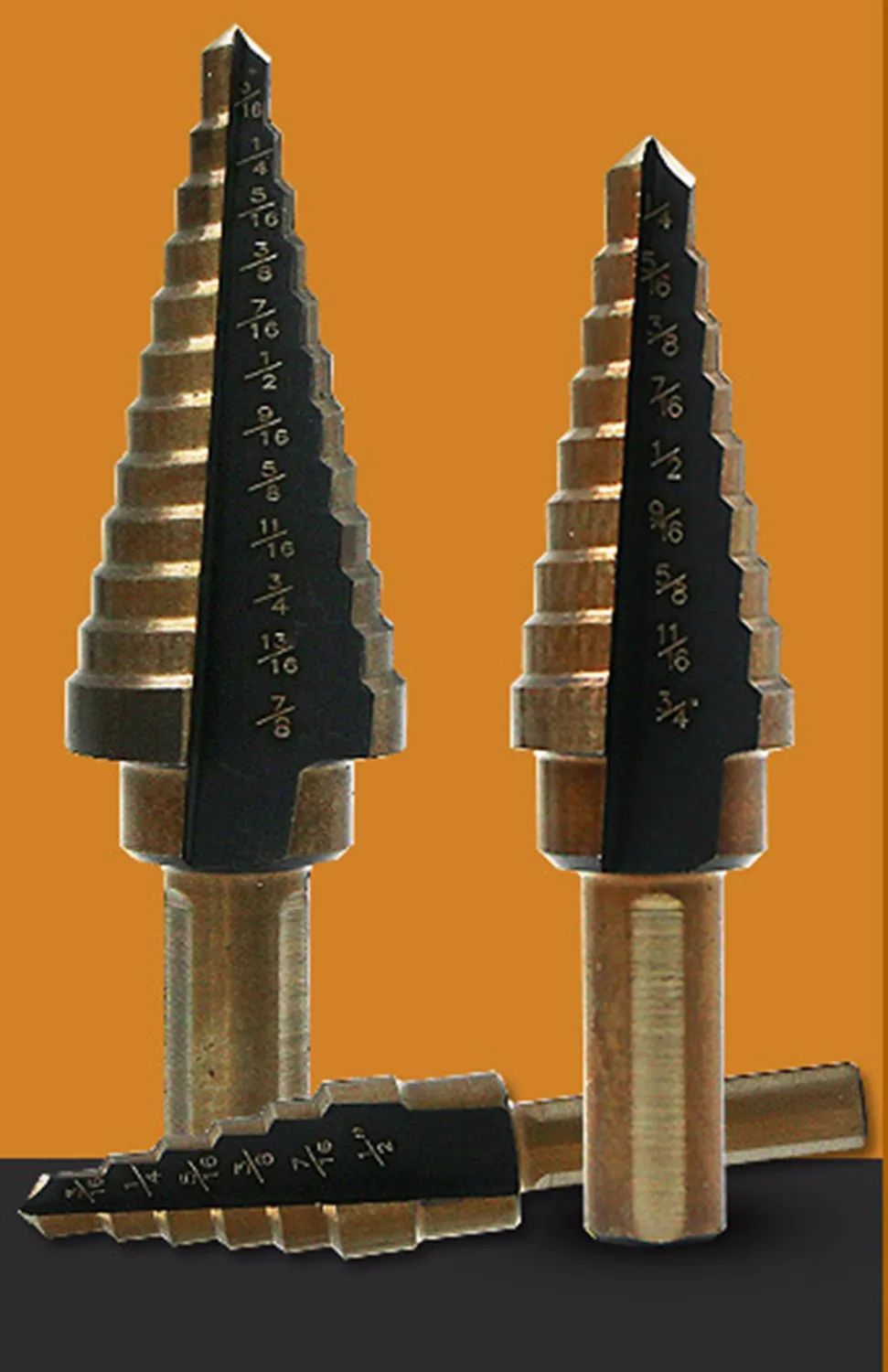 5 шт./компл. набор наконечников для ступенчатого сверления стальная пластина