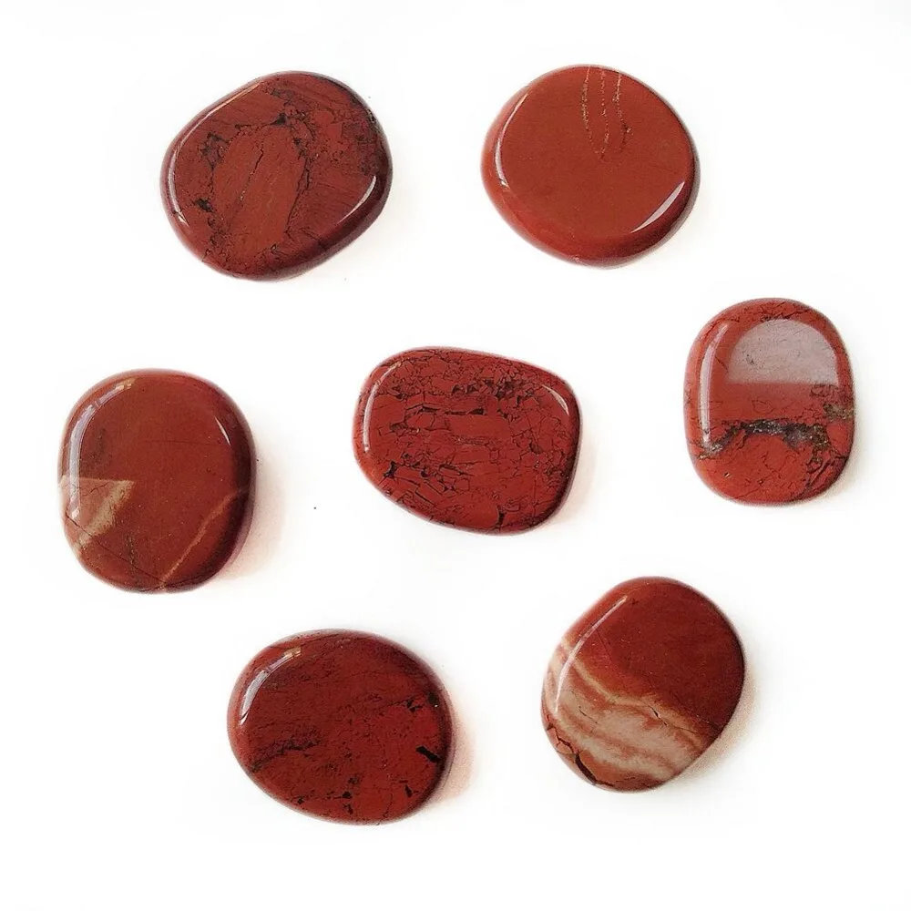 7pcs Natural Red Jasper Stone Crystal Reiki Healing Plam Stones Set Real Stones Polished Free Pouchs
7pcs Natural Red Jasper Stone Crystal Reiki Healing Plam Stones Set Real Stones Polished Free Pouchs