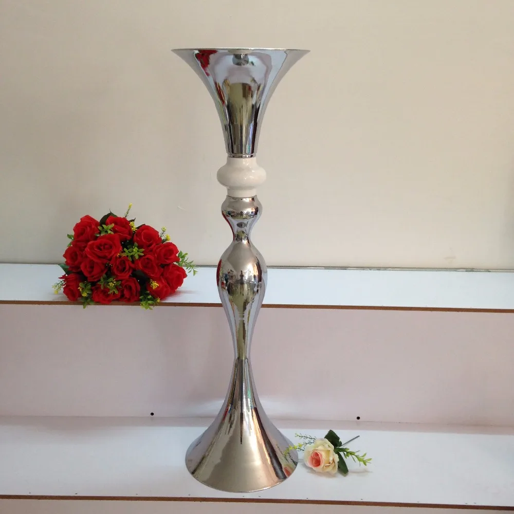 Height 87cm /34" Silver Table Flower Vase Golden Table Centerpiece Table Decor Wedding Decoration 10PCS/LOT Wedding Lead Roads
Height 87cm /34" Silver Table Flower Vase Golden Table Centerpiece Table Decor Wedding Decoration 10PCS/LOT Wedding Lead Roads
