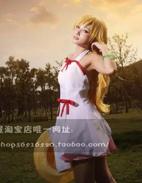 2016 Nisemonogatari псевдоистория героин Ошино шинобу под заказ Белое Платье Аниме Косплей Костюм
2016 Nisemonogatari псевдоистория героин Ошино шинобу под заказ Белое Платье Аниме Косплей Костюм