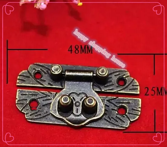 antique wooden box hasps &lock accessories 25MM*48MM antique wooden gift box buckle zinc alloy
antique wooden box hasps &lock accessories 25MM*48MM antique wooden gift box buckle zinc alloy