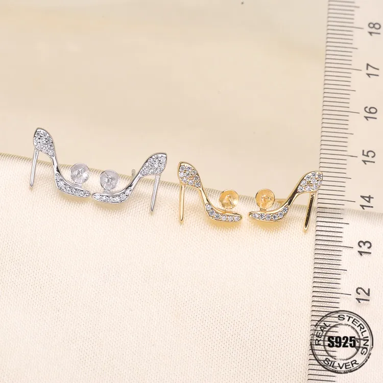 Fashion Pearl Earrings Accessories 925 Sterling Silver Earrings Findings Earrings Jewelry Parts Fittings Mountings DIY Girl Gift
Fashion Pearl Earrings Accessories 925 Sterling Silver Earrings Findings Earrings Jewelry Parts Fittings Mountings DIY Girl Gift