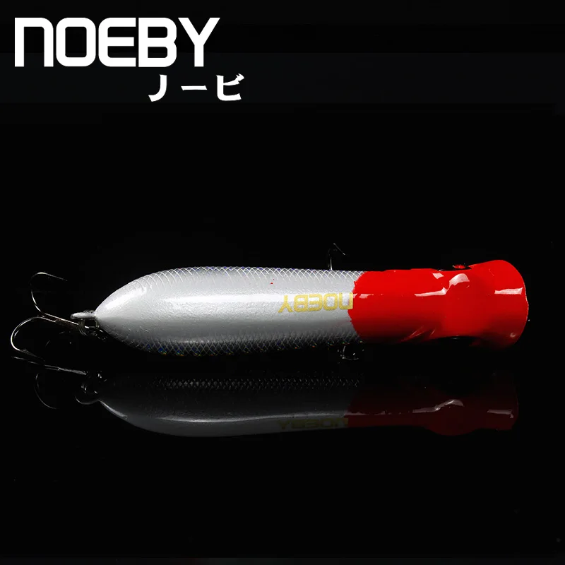 Рыболовная приманка Noeby 80 мм 11 5 г поппер с крючком VMC плавающая жесткая