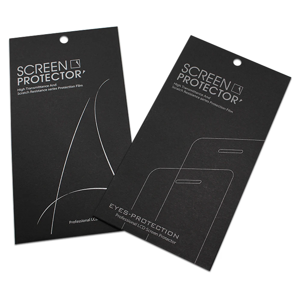 50Pcs/ lot 9*16.8cm Black Call Phone Screen Protector Film Paper Box Mobile Phone Protective Films Paperboard Packing Box
50Pcs/ lot 9*16.8cm Black Call Phone Screen Protector Film Paper Box Mobile Phone Protective Films Paperboard Packing Box