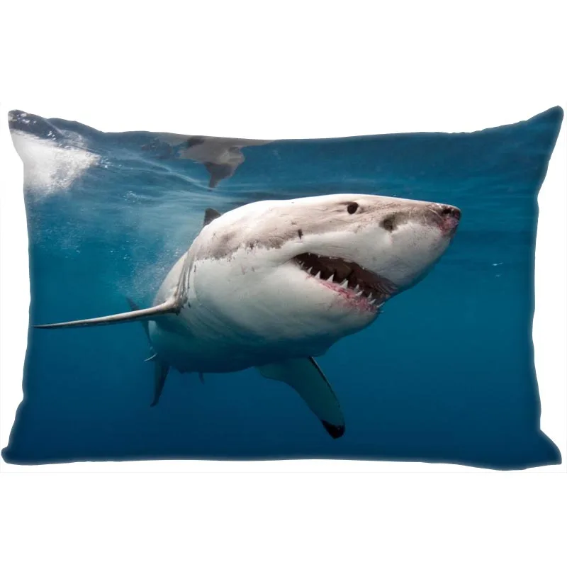 New Shark Pillowcase Satin Fabric Bright Smooth Rectangle Zipper Pillow Cases Home Wedding Decorative For Friend Gift
New Shark Pillowcase Satin Fabric Bright Smooth Rectangle Zipper Pillow Cases Home Wedding Decorative For Friend Gift
