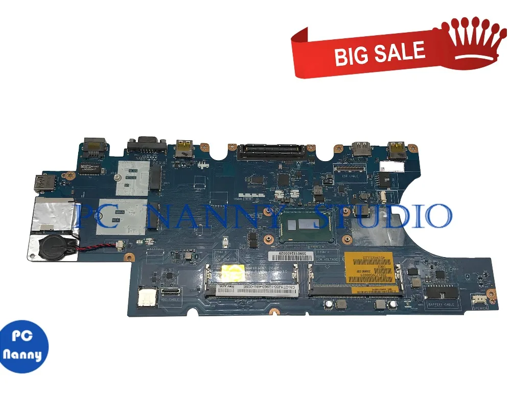Материнская плата PCNANNY для Dell Latitude E5550 LA-A911P 0THJ55 THJ55 I5-4310U протестирована
Материнская плата PCNANNY для Dell Latitude E5550 LA-A911P 0THJ55 THJ55 I5-4310U протестирована