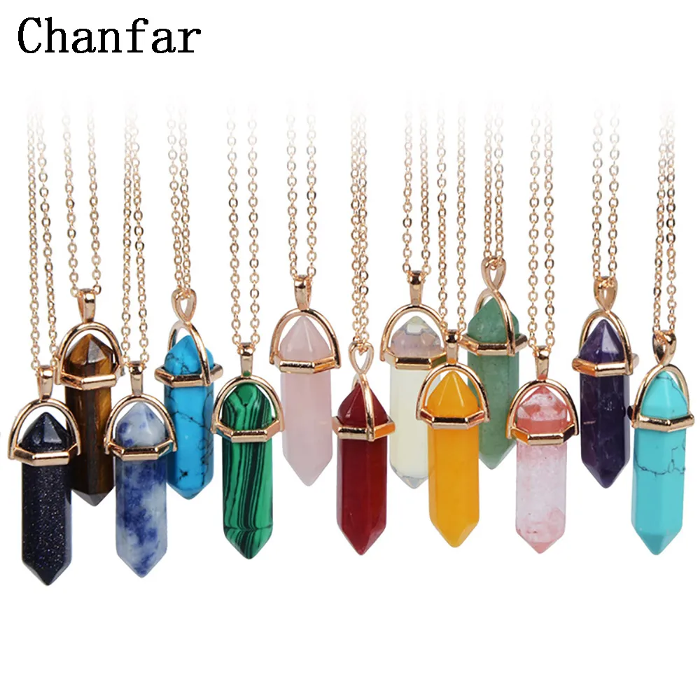 Chanfar Bullet Shape Natural Stone Necklaces Of Crystal Pendant Necklace Choker Necklace For Women Jewelry
Chanfar Bullet Shape Natural Stone Necklaces Of Crystal Pendant Necklace Choker Necklace For Women Jewelry