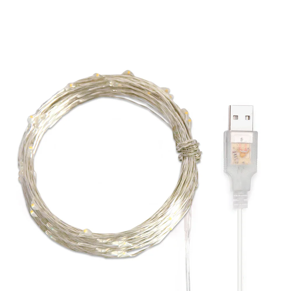 2M 5M Led Strings Copper Wire USB DC5V Waterproof LED String Lamp Fairy lights Wedding Party Christmas Garland Indoor Decoration
2M 5M Led Strings Copper Wire USB DC5V Waterproof LED String Lamp Fairy lights Wedding Party Christmas Garland Indoor Decoration