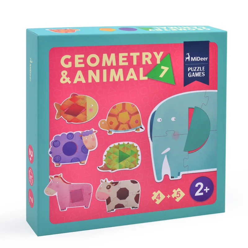 Mideer Children Geometry & Animal Puzzle Games Baby Paper Puzzle Early Learning Enlightenment Educational Toys Kids Gifts
Mideer Children Geometry & Animal Puzzle Games Baby Paper Puzzle Early Learning Enlightenment Educational Toys Kids Gifts