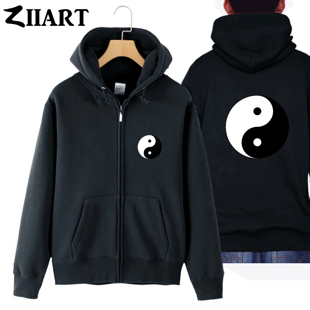 Yin and yang Chinese philosophy couple clothes boy man male cotton full zip hooded Coats Jackets
Yin and yang Chinese philosophy couple clothes boy man male cotton full zip hooded Coats Jackets