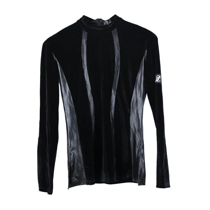 Black Latin Dance Top Men Tango Cha Cha Rumba Dancewear For Practice Adult Ballroom Dancing Clothes Accept Customized DC1170
Black Latin Dance Top Men Tango Cha Cha Rumba Dancewear For Practice Adult Ballroom Dancing Clothes Accept Customized DC1170