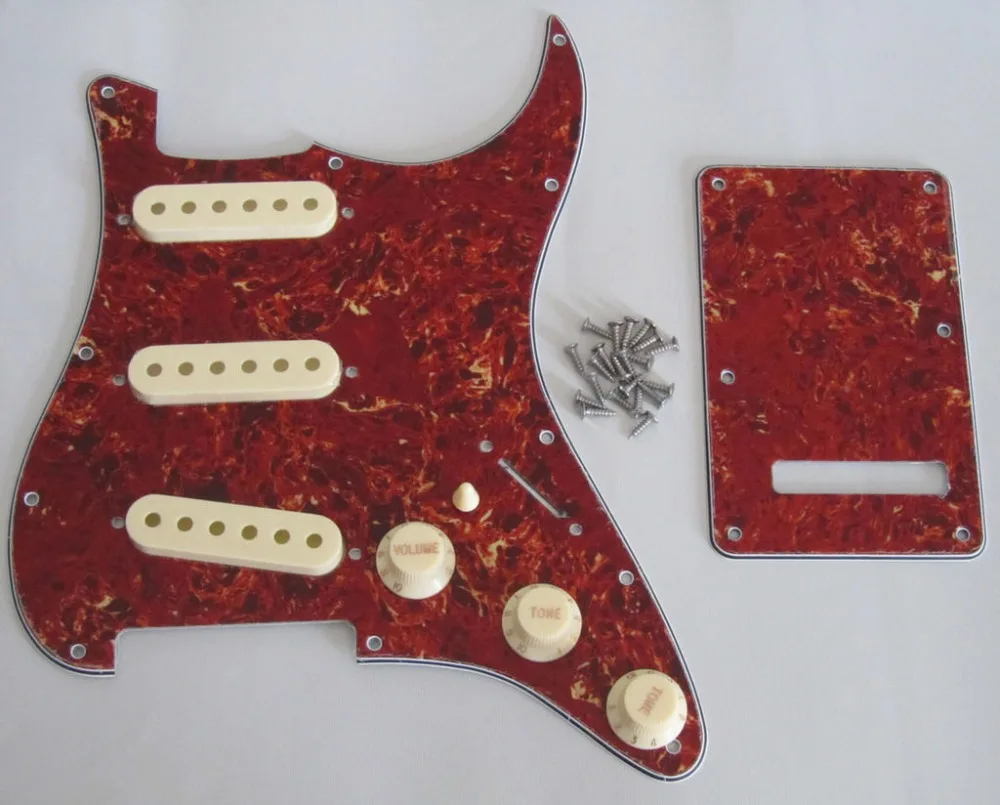 Винтажные Чехлы для пикапа черепаха ST SSS Pickguard с Изношенным белым пикапом ручки наконечник
Винтажные Чехлы для пикапа черепаха ST SSS Pickguard с Изношенным белым пикапом ручки наконечник