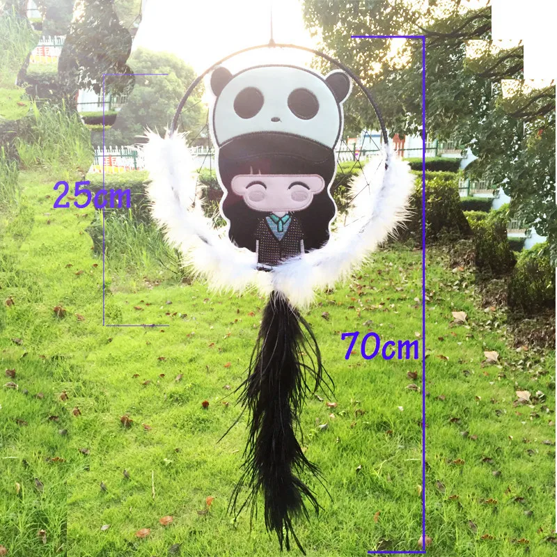 25*70CM Wind Chimes native cute girl big dream catcher tapestry europe dream catcher for room car decorate
25*70CM Wind Chimes native cute girl big dream catcher tapestry europe dream catcher for room car decorate
