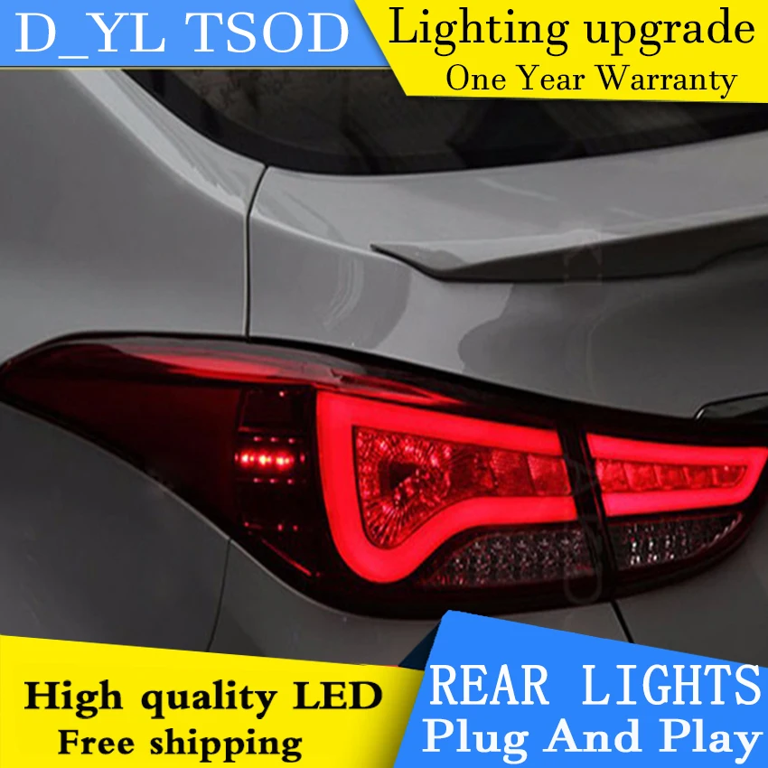 D_YL Car Styling for Hyundai Elantra Taillights BMW Design New Elantra LED Tail Lamp Rear Lamp DRL+Brake+Park+Signal led light
D_YL Car Styling for Hyundai Elantra Taillights BMW Design New Elantra LED Tail Lamp Rear Lamp DRL+Brake+Park+Signal led light