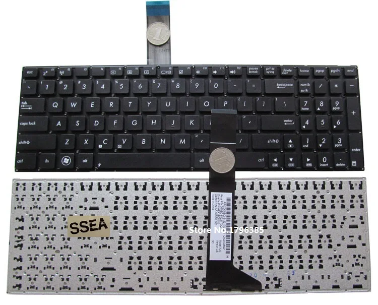 Новая черная клавиатура SSEA для ноутбука ASUS X550C A550 X550V A550C A550VB Y581C X550 S550
Новая черная клавиатура SSEA для ноутбука ASUS X550C A550 X550V A550C A550VB Y581C X550 S550