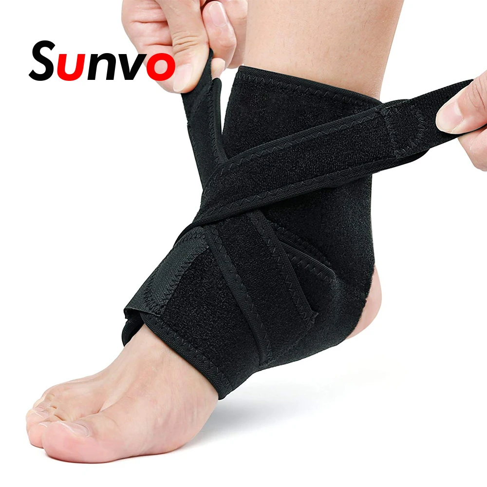 Sunvo герметичная бандажная поддержка пятки для спорта баскетбола футбола защита