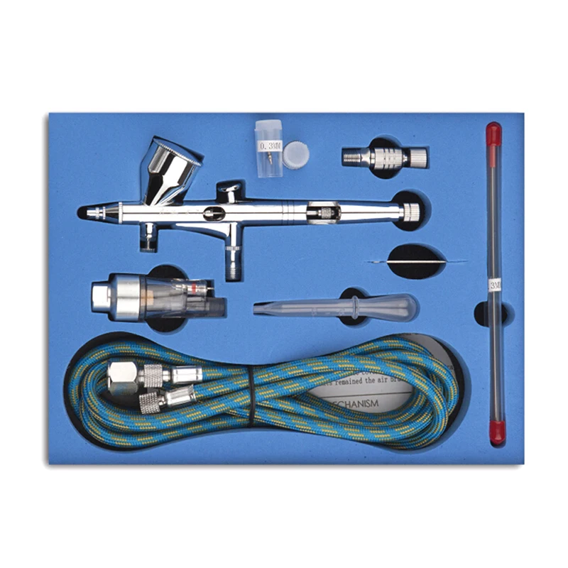 1 Set NEW Dual Action 3 Airbrush Air Compressor Kit Craft Cake Paint Art Spray Gun Power Tools Wholesale
1 Set NEW Dual Action 3 Airbrush Air Compressor Kit Craft Cake Paint Art Spray Gun Power Tools Wholesale