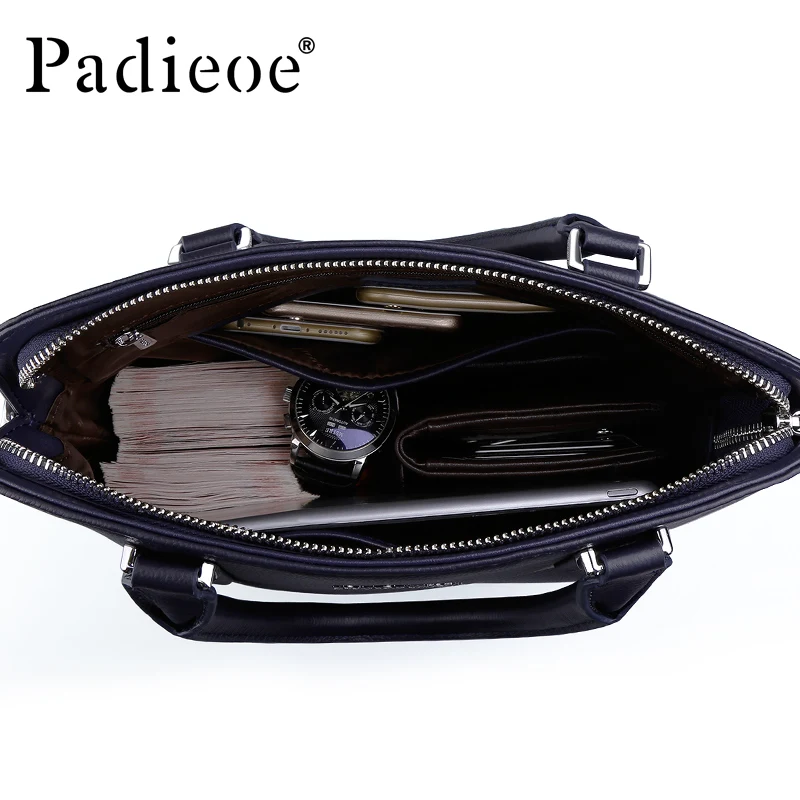 Padieoe Men's Genuine Cow Leather Messenger Bag High Quality Crossbody Bag Luxury Brand Handbag Male Travel Bags Free Shipping
Padieoe Men's Genuine Cow Leather Messenger Bag High Quality Crossbody Bag Luxury Brand Handbag Male Travel Bags Free Shipping