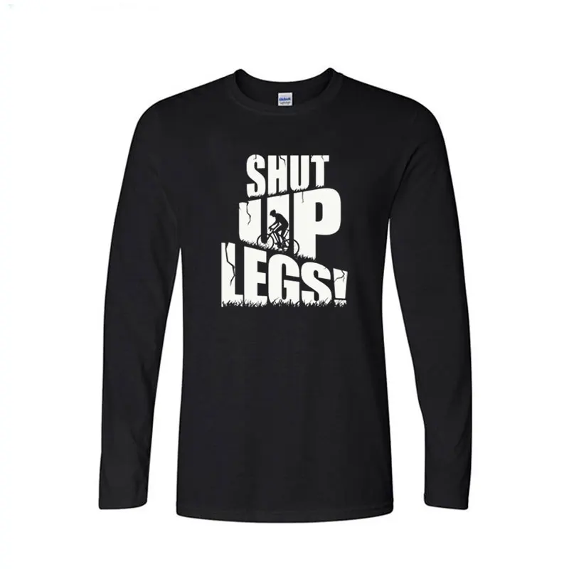 New Brand Clothing men SHUT UP LEGS Mountain Cyclists cotton Long Sleeve T Shirt
New Brand Clothing men SHUT UP LEGS Mountain Cyclists cotton Long Sleeve T Shirt