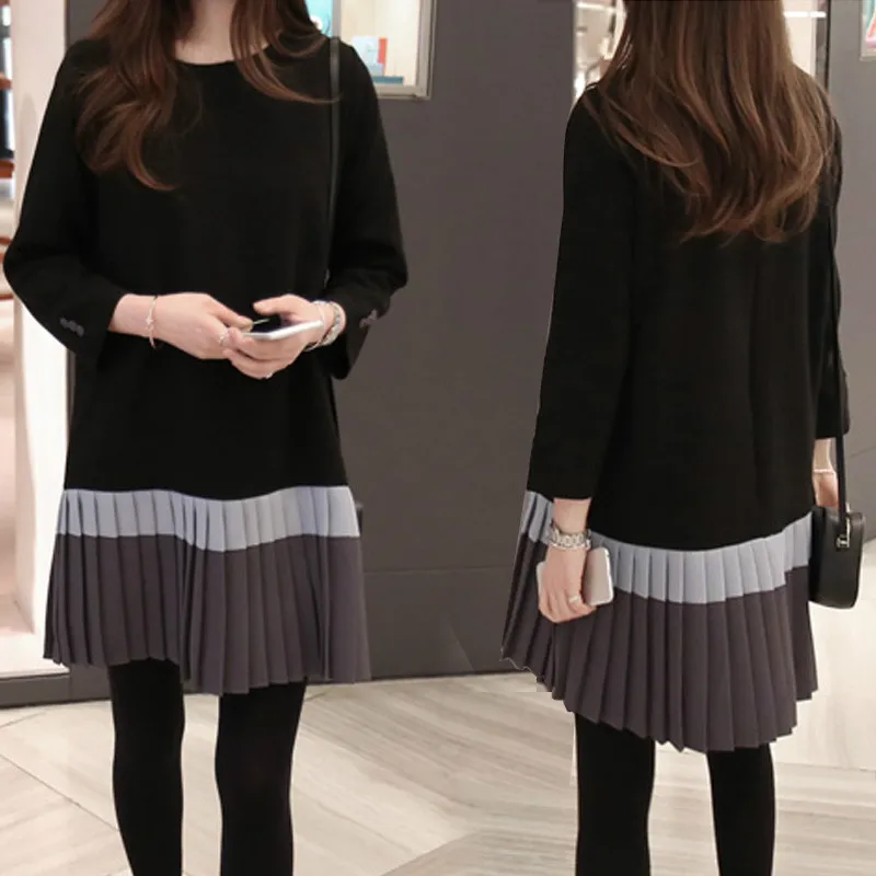 pregnancy women fashion base dress maternity dress Regnant women clothes wear go out long sleeved loose Look younger comfort
pregnancy women fashion base dress maternity dress Regnant women clothes wear go out long sleeved loose Look younger comfort