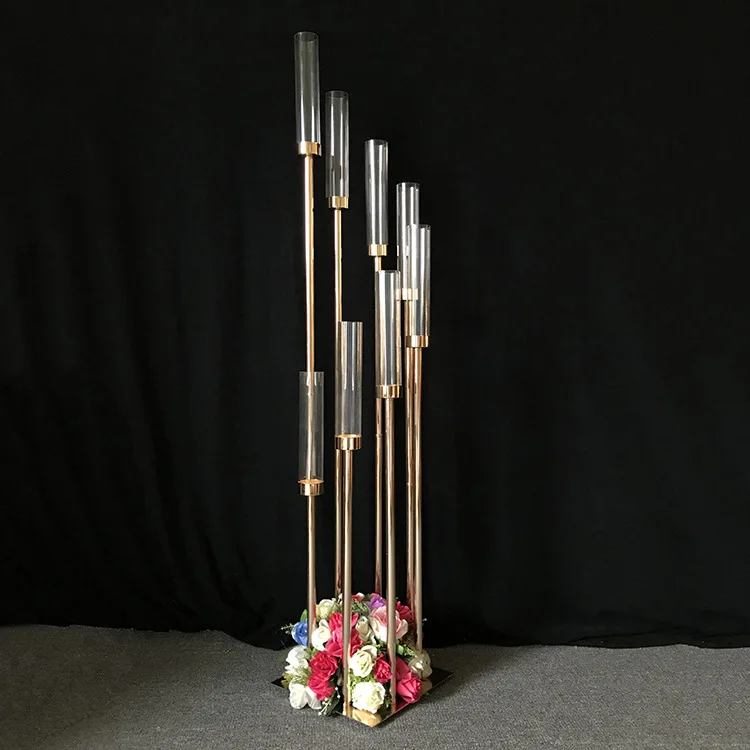 Metal Candelabra Candle Holders Acrylic Wedding Table Centerpiece Flower Stand 8 heads Candelabrum Home Decoration
Metal Candelabra Candle Holders Acrylic Wedding Table Centerpiece Flower Stand 8 heads Candelabrum Home Decoration