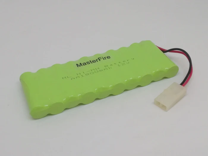 

MasterFire Brand New 12V 1800MAH AA Ni-MH Rechargable Battery Cell NiMH Batteries Pack with plug