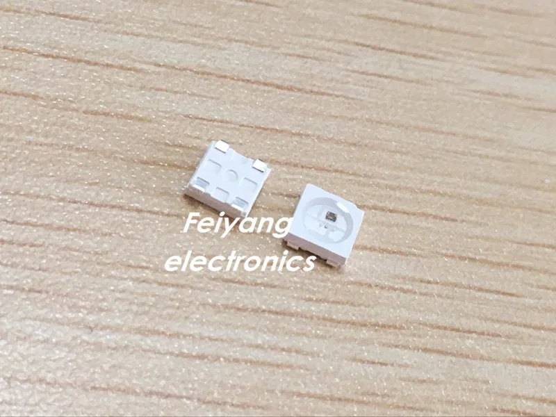 10 шт. WS2812B (4 контакта) 5050 SMD W/ WS2811 Индивидуально адресуемый цифровой RGB