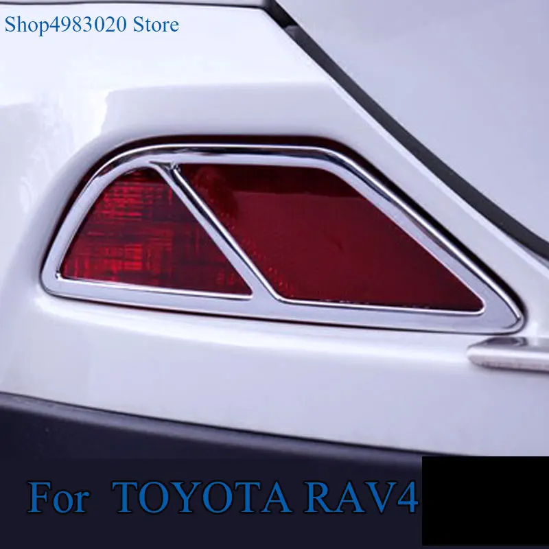 FOR Toyota RAV4 2016 2017 2018 ABS Chrome Rear Tail Fog Lamp Light Cap Mask Sticker Accessories Moulding Cover 2Pcs
FOR Toyota RAV4 2016 2017 2018 ABS Chrome Rear Tail Fog Lamp Light Cap Mask Sticker Accessories Moulding Cover 2Pcs